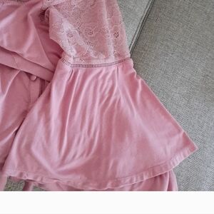 Torrid super soft knit and lace top size XL